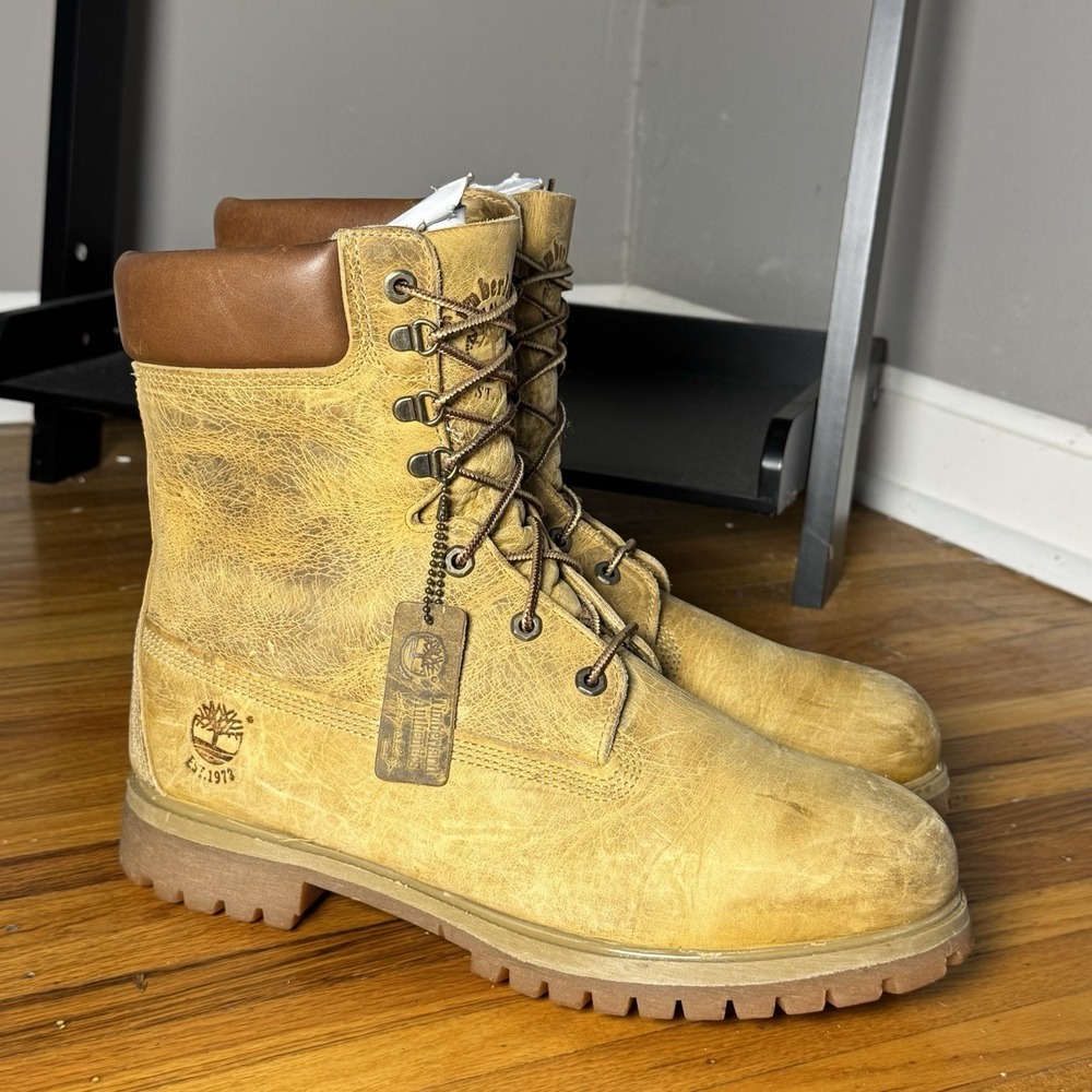 Timberland 40 Below SuperBoot 8 inch 2003 Anniversary Wheat Men 12 W 19072